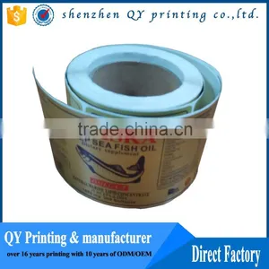 Full Color Printing Paper Roll Sticker.glossy Laminated Paper Labels thumbnail-4