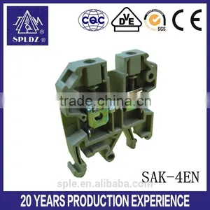 SAK Series Din Rail Terminal Block SAK-4EN thumbnail-1