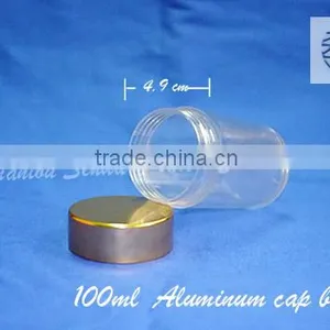 Top Sale Pill Plastic Bottle for Medicine, Screw Cap Plastic Medicine Bottle for Pill, 100ml Plastic Bottle With Aluminum Cap thumbnail-4