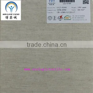 55%LINEN 45%COTTON INTERWOVEN CHAMBRAY FABRIC thumbnail-1