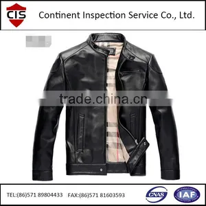 Man&woman Leather Jacket,leather Suit,Punk Rock Style Suit,garment Inspection,factory Inspection,inline Check,QA/QC Inspector thumbnail-1