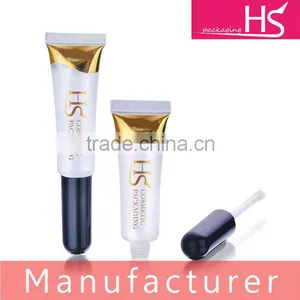 OEM Clear Empty Cosmetic Soft Tube Lip Gloss With Applicator Quality Choice thumbnail-1