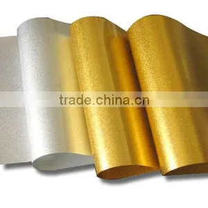 China Factory Sells!!! Inkjet Matte Gold/Silver Inkjet Film (for Inkjet Printers,125um,non-waterproof) thumbnail-1