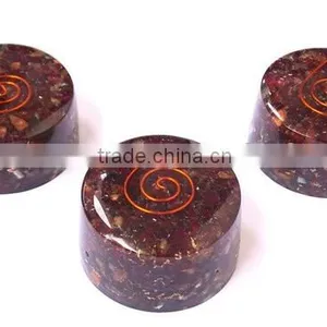 Garnet Orgonite Tower Buster : Energetic Space Protectors thumbnail-5