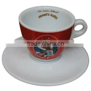 Porcelain Cappuccino Cup Coffee thumbnail-1