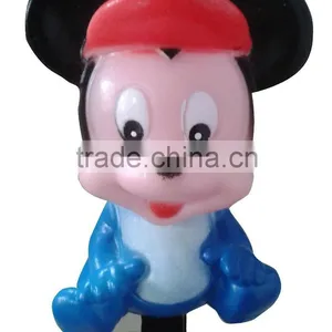 Popular Lovely Cartoon Mickey Mouse Desgin Plastic Cartoon Air Bicycle Bell thumbnail-1