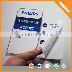 17-0211 Best Selling Product Transparent Window Sticker Print Custom Peel off Stickers Metal Logo Stickers thumbnail-2
