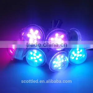 High Quality 35mm Diameter Led Digital Pixel Lighting Used for High Building Facade Lighting,9 Leds thumbnail-4