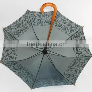 Auto Open Best Selling Wooden Frame Umbrella From China Umbrella Factory thumbnail-4