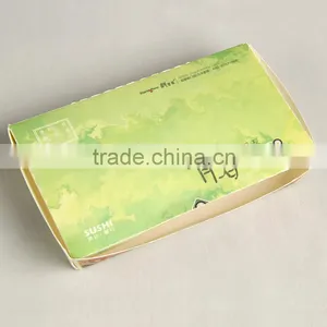 New Design Colorful Printing Box for Take Out Sushi White Craft Paper Box for Take Away thumbnail-2