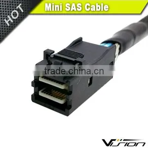 1m 28AWG Mini SAS SFF Internal 8087 to HD SFF8643 12Gbps Cable thumbnail-6