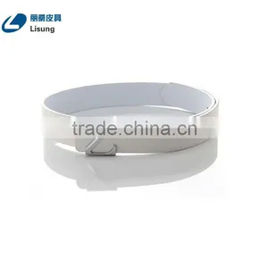 Press Buckle Cheap Pu Leather Belts For Men thumbnail-5
