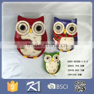 Kinsheng Wholesale Ceramic Plates Owl-shaped Plates thumbnail-1