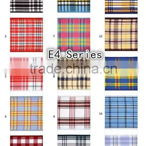 Classic Webbing Wire-edge Scottish Strap Plaid Ribbon/Check Ribbon/Grid Ribbon thumbnail-4