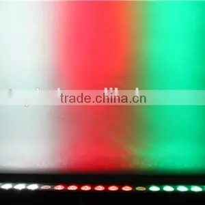 CE&RoHs Certificate Excellent Color Mixing Outdoor IP66 Pixel LED Bar 18* 4-in-1 RGBW Wall Washer LED Light thumbnail-3