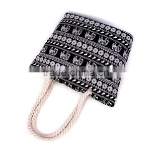 2016 New Design Tote Bag Canvas Beach Bags Quality Choice thumbnail-2