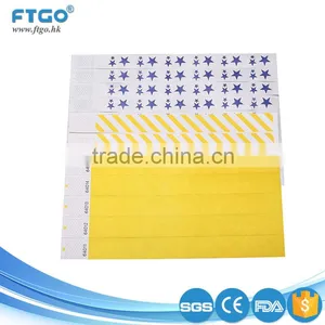 Personalized Custom Design Promotional Fashion Tyvek Wristband Printing thumbnail-1