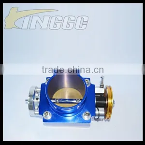 High Performance Universal Throttle Body Blue Color thumbnail-2