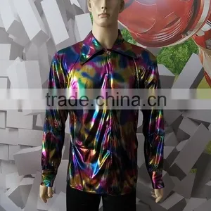 Carnival Party Sexy Boys Dance Costumes Fancy Disco Dress Mens Disco Costume for Sale thumbnail-3
