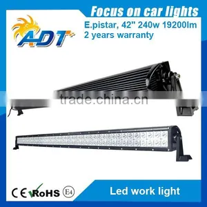 42INCH 240W LED WORK LIGHT BAR SPOT FLOOD COMBO 4WD DRIVING OFFROAD SUV TRACTOR thumbnail-2