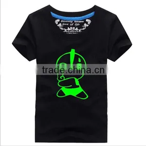 Wholesale Factoy Custom Shiny t Shirt Men thumbnail-2