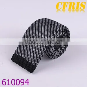 Men's Fashion Narrow Slim Knit Necktie, Knitted Tie thumbnail-3