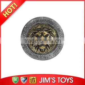 European Medieval Shield Ancient Greek Knight Shield Plastic Toy Shields:Lion thumbnail-2