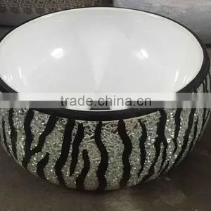 Black Color Decorative Granite Wash Basin Counter Tops thumbnail-1