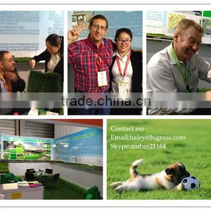 High Quality Decorative Artificial Grass/U Shape /high Dtex thumbnail-6