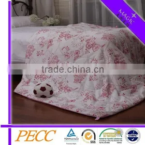 Popular Printed Duck Down Quilt With 50% Cotton/50% Silk Fabric Shell Quality Choice thumbnail-1
