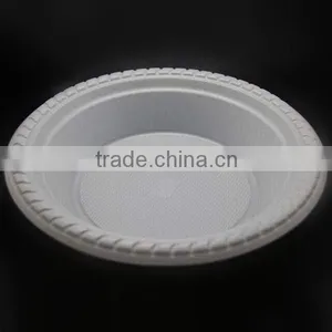 Hot Sale 7inch Environmental Material Plastic PS Soup Round Shape Dinner Bowl thumbnail-1