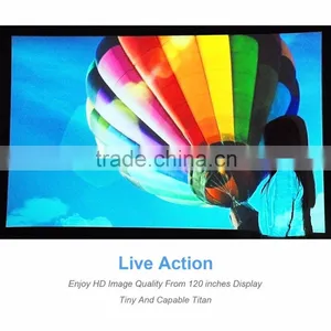 ICODIS M100 Projector, DLP Pico Home Theater, WIFI Wireless Connectivity,1.7" Portable Size & 120" Display, 30,000 Hour LED thumbnail-5
