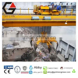 Model Garbage Disposal Electric Hydraulic Orange Peel Grab Bucket for Sale thumbnail-4