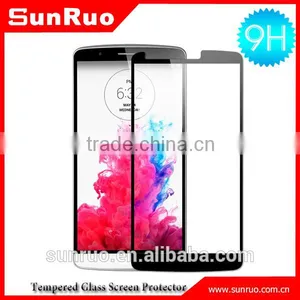 Full Cover Tempered Glass Screen Protector for lg G3, for lg g3 Full Covered Screen Protector thumbnail-1