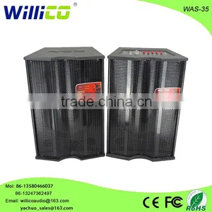 Supply All Kinds of Size Active Stage Wooden Speaker thumbnail-1