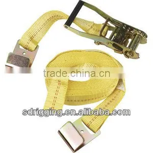 Polyester Ratchet Tie Down Safety Belt thumbnail-1