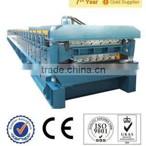 Double Layer Metal Roof Roll Forming Making Machine ,Korea Machine thumbnail-1