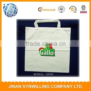 Reusable Tote Bag Environmental Protection Bag White Fabric Bag Canvas thumbnail-3