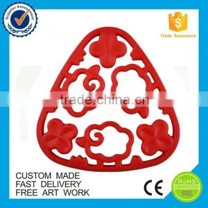Top Quality Custom Print Logo Soft Pvc Coaster thumbnail-6
