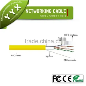 Yueyangxing UTP Copper Cat5e Network Lan Cable Brands Indoor Shielded thumbnail-1