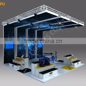 TANFU 6m x 6m or 20 by 20 Trade Show Truss Booth Structures thumbnail-3