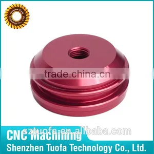 Red Anodizing Aluminum Turning Motorcycle Metal Parts thumbnail-1