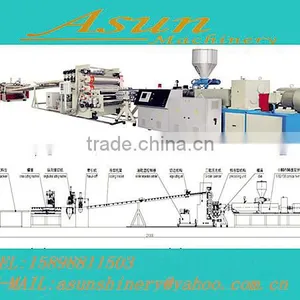 PVC Foam Borad Extrusion Machinery/PVC Foam Board Production Line thumbnail-1