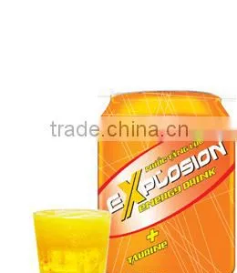 Explosion Energy Drink 250ml Short Alu Can, the Best Energy Drink From Vietnam thumbnail-1