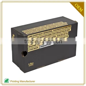 Folding Shoe Paper Box Label Template Corrugated Paper Custom Logo thumbnail-5