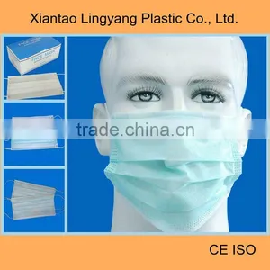 2014 High Quality 3-ply Medical Disposable Face Mask (Earloop) thumbnail-2