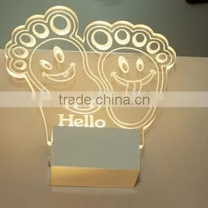 New Arrival Fashionable Personalized Lovely Shape Acrylic Light Cheaper Price thumbnail-2