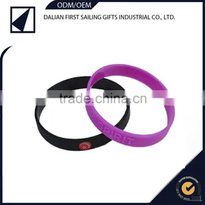 Hot Selling Round Silicone Bracelet Wristband Arm Cuff Bracelet Bangle,silicon Hand Ring Football Wristband Bracelet Band Free thumbnail-5