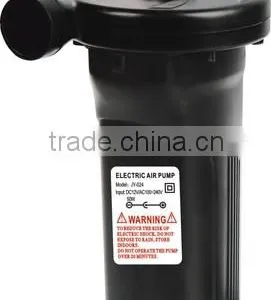 HY-JY-024 50W Portable Electric Air Pump DC 12V/AC 220V Inflator Air Pump thumbnail-1