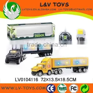 4CH rc Container Truck With Music Light thumbnail-1